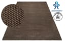 LeGer Home Wollteppich Ainhoa Handgewebt Braun Skandinavisch Bild 2