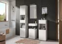 WELLTIME Hochschrank Biel Weiß Hochglanz 190 cm Bild 3