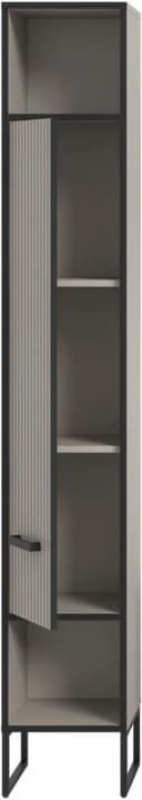 WELLTIME Hochschrank Locri Schwarz FSC-Zertifiziert Bild 5