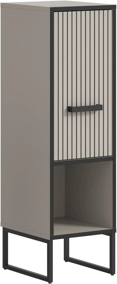 WELLTIME Locri Unterschrank Schwarz Modern - Bild 2