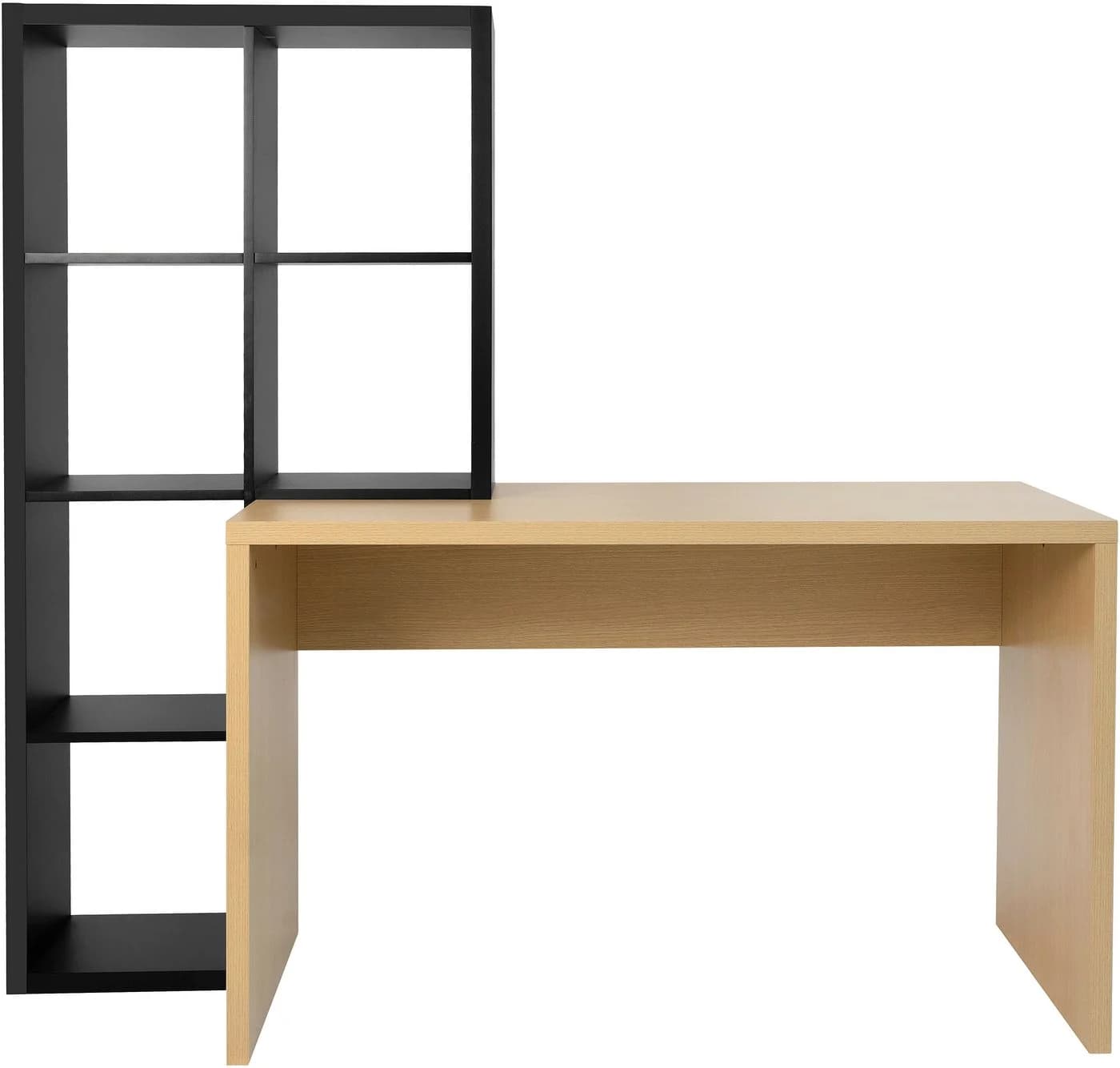 Regal-Schreibtisch Triest Computertisch mit Raumtrenner 156 cm - Bild 3