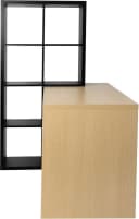 Regal-Schreibtisch Triest Computertisch mit Raumtrenner 156 cm Bild 4
