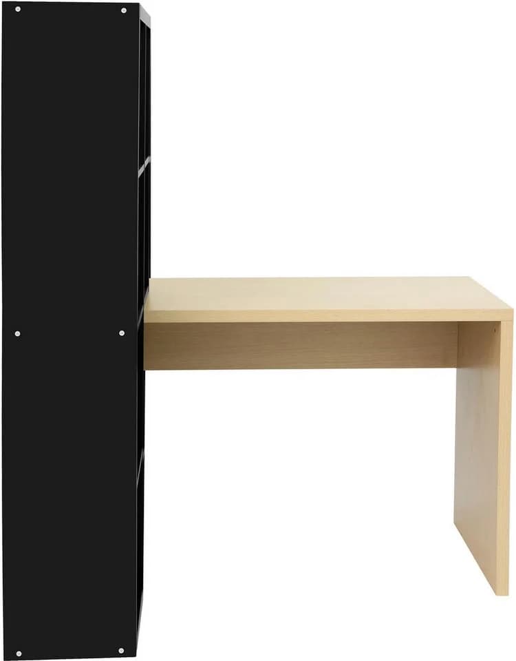 Regal-Schreibtisch Triest Computertisch mit Raumtrenner 156 cm - Bild 5