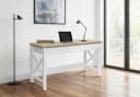 OTTO home Schreibtisch Silba, 2 Schubladen, Landhausstil, Home Office Bild 1