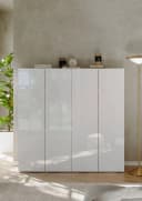 OTTO HOME Schuhschrank SMILE Weiß Hochglanz 10 Fächer Bild 1