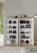 OTTO HOME Schuhschrank SMILE Weiß Hochglanz 10 Fächer Bild 5