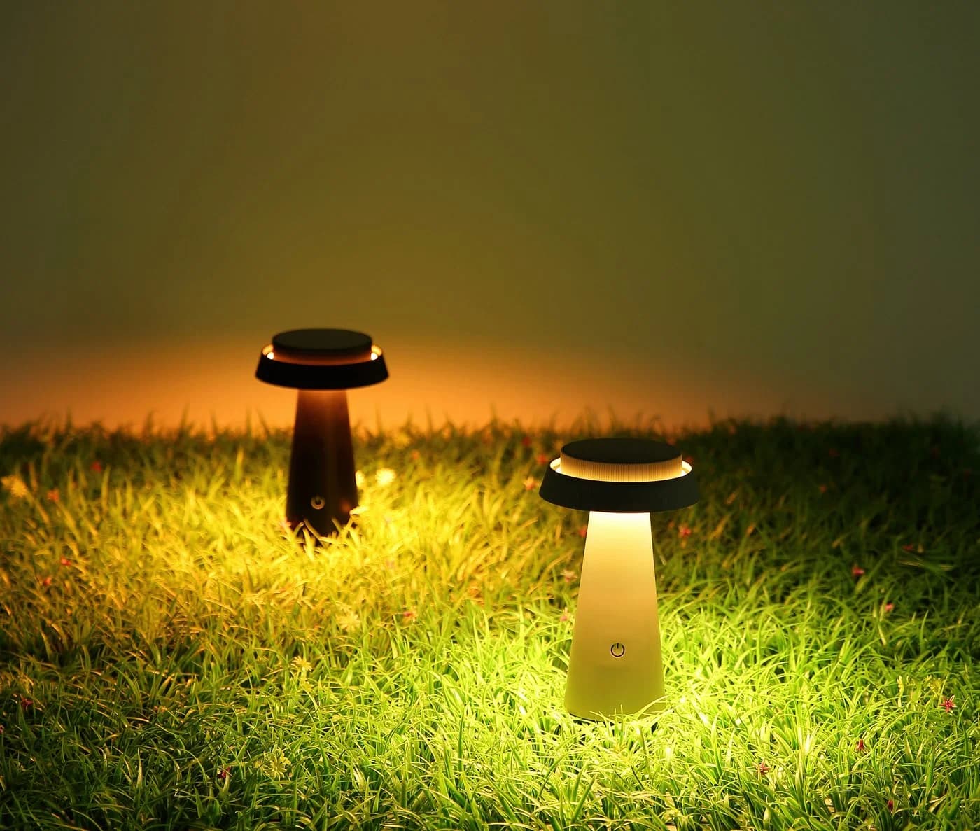 LED Solarleuchte MY HOME Taja Akkuleuchte Beige
