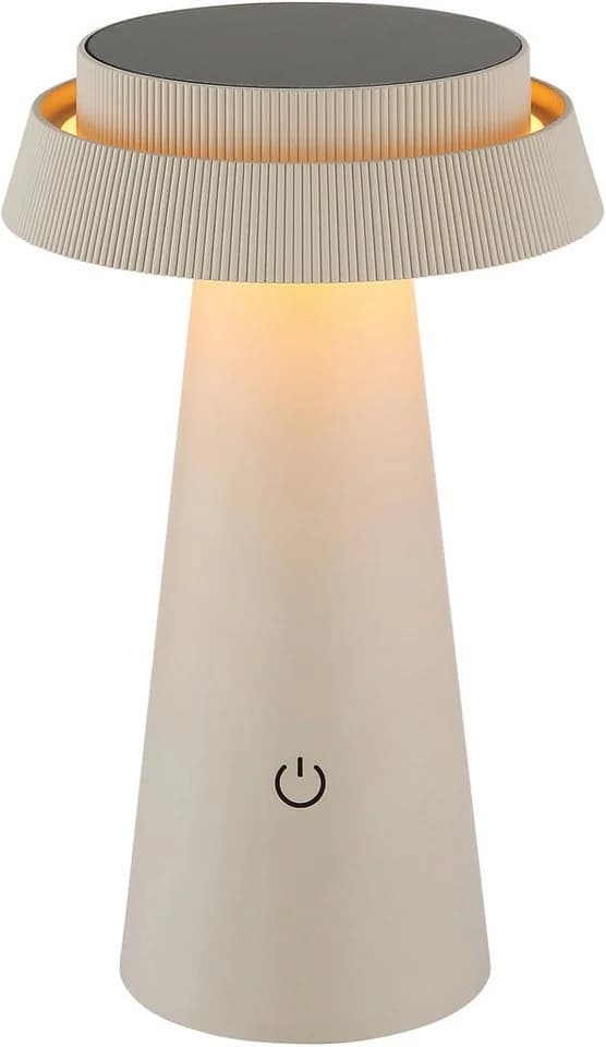 LED Solarleuchte MY HOME Taja Akkuleuchte Beige - Bild 2