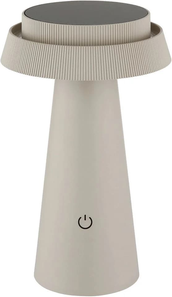 LED Solarleuchte MY HOME Taja Akkuleuchte Beige - Bild 3