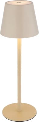 My Home LED Tischleuchte Alia Akkuleuchte inkl. Flaschenaufsatz, Memoryfunktion, LED fest integriert, warmweiß - kaltweiß, stufenloser Touchdimmer, Farben fixierbar, USB-C, Akkulampe, CCT Bild 2