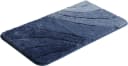 my home Badematte Josie Badvorleger Badezimmer Teppich Blau Wellen-Motiv Bild 1