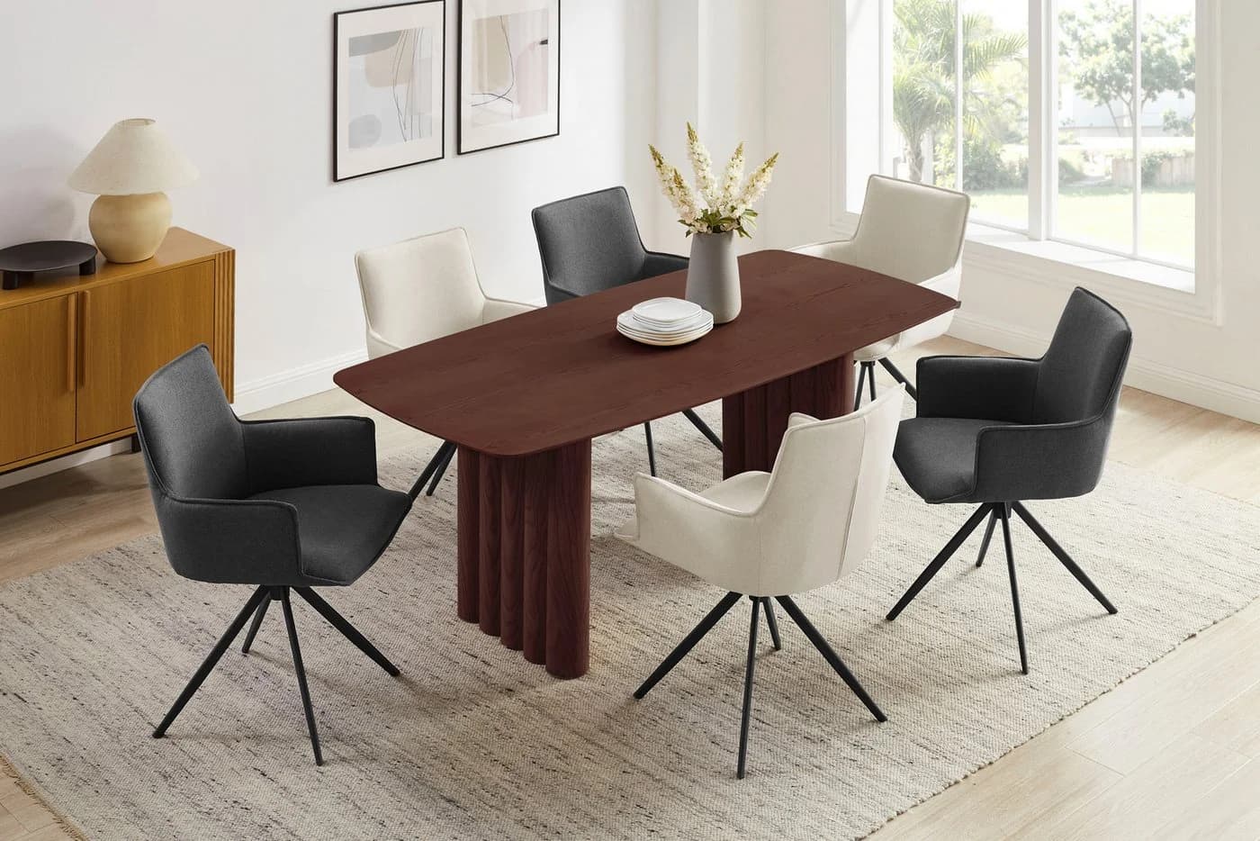 Esstisch OTTO HOME Sacy Braun FSC-zertifizierter Esche