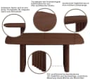 Esstisch OTTO HOME Sacy Braun FSC-zertifizierter Esche Bild 3