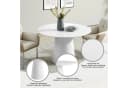 Esstisch OTTO HOME Josselin Weiß Zement-Optik Bild 3