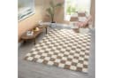 Hochflor-Teppich OTTO HOME Kiiki, Karo-Muster, 240x320 cm, Kunstfaser, Schachbrettmuster Bild 2