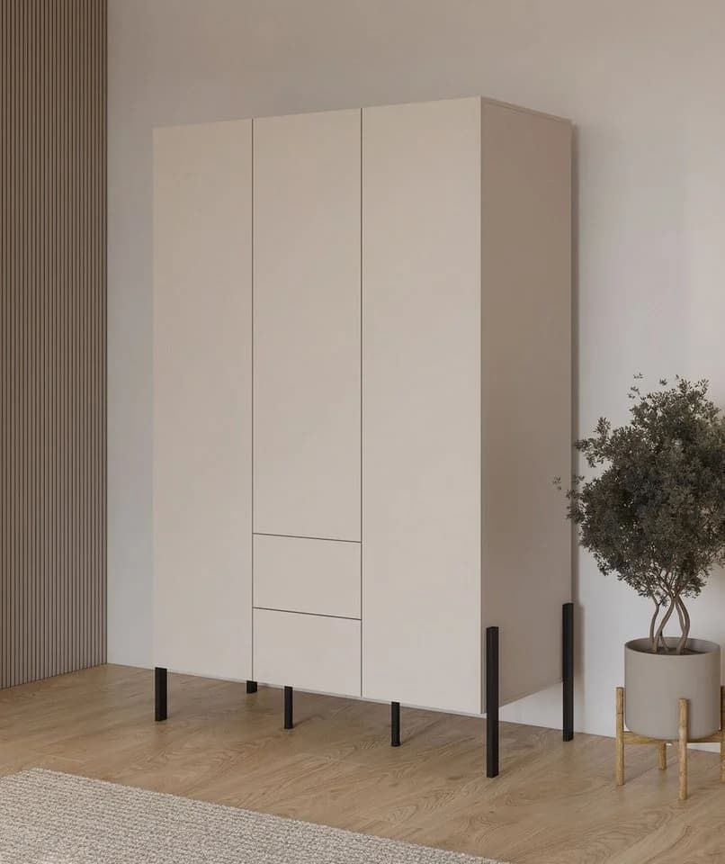 OTTO HOME Jukon Kleiderschrank Kaschmir Modern Push-to-Open - Bild 2