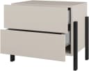 OTTO HOME Nachtkommode Jukon Kaschmir Modern 2 Schubladen Push-to-open Bild 5