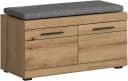 Home Affaire Sitzbank Siena 90cm Eiche Anthrazit mit Stauraum Bild 5
