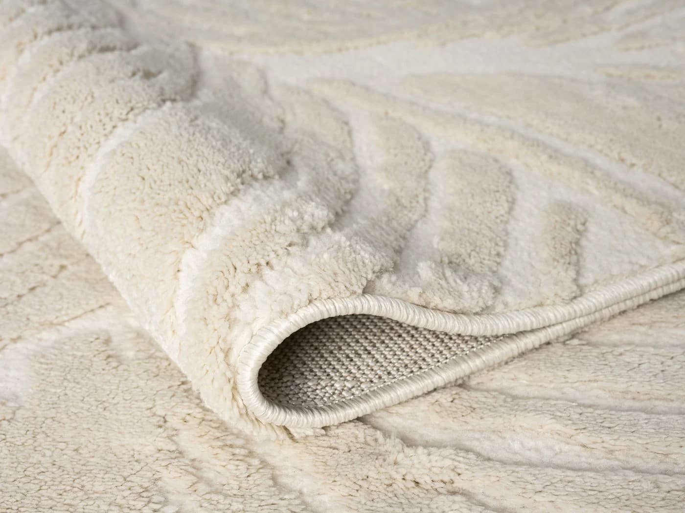 Teppich OTTO HOME Samia, Hoch-Tief-Struktur Creme - Bild 5