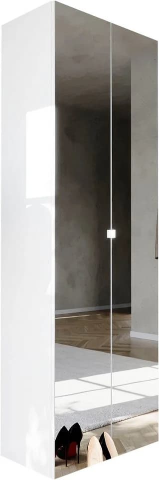 OTTO HOME Schuhschrank SMILE Weiß Hochglanz mit Spiegeltüren - Bild 5