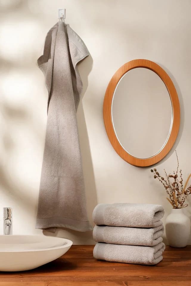 OTTO HOME Handtuchset Fenya 4-tlg. Beige 550gr/m² Webfrottier