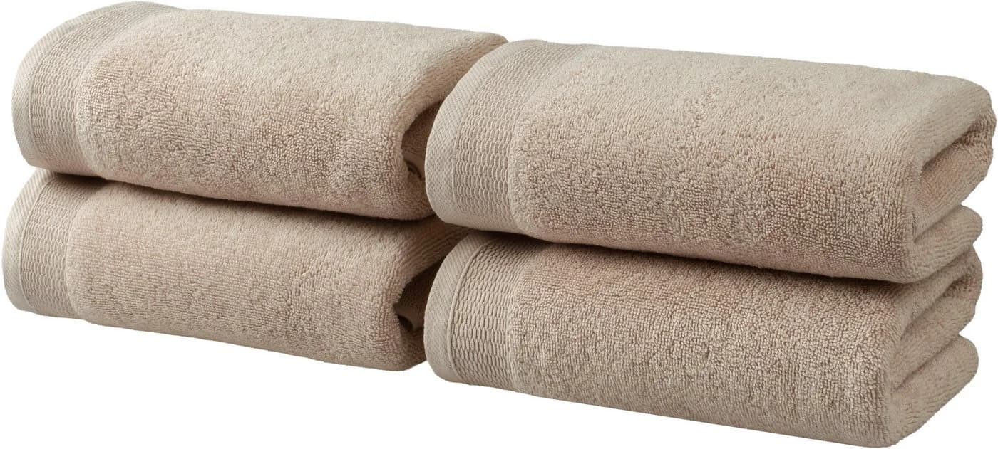 OTTO HOME Handtuchset Fenya 4-tlg. Beige 550gr/m² Webfrottier - Bild 2