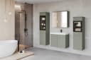 WELLTIME Badmöbel-Set MADRIT II Salbei mit Waschbecken Bild 1