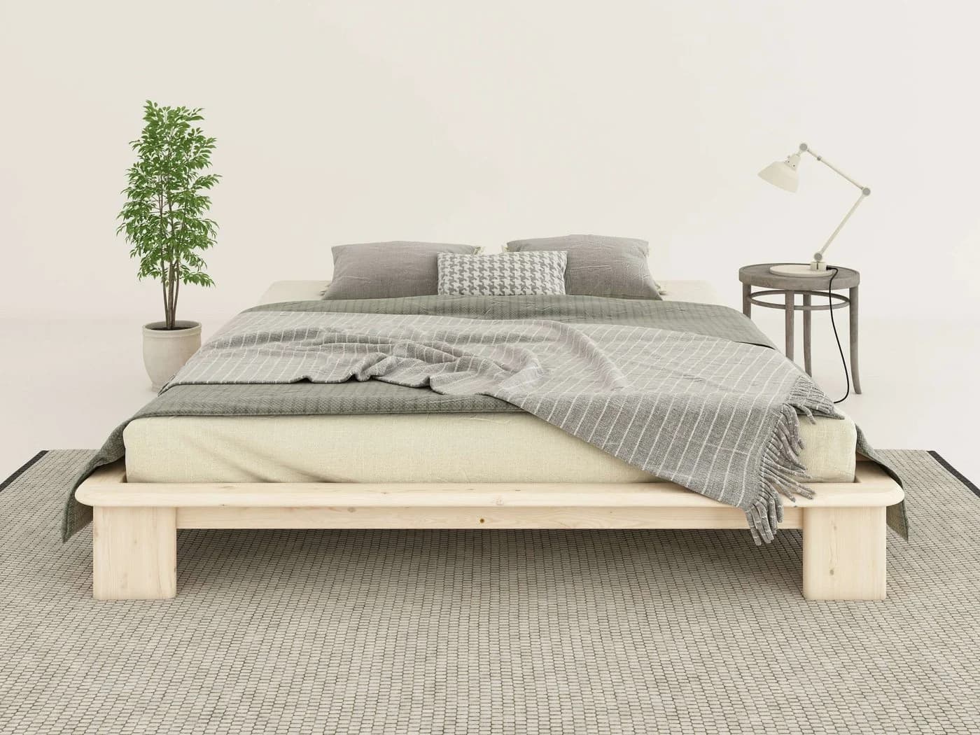OTTO home Futonbett Peregrin Massivholzbett Kiefer - Bild 1