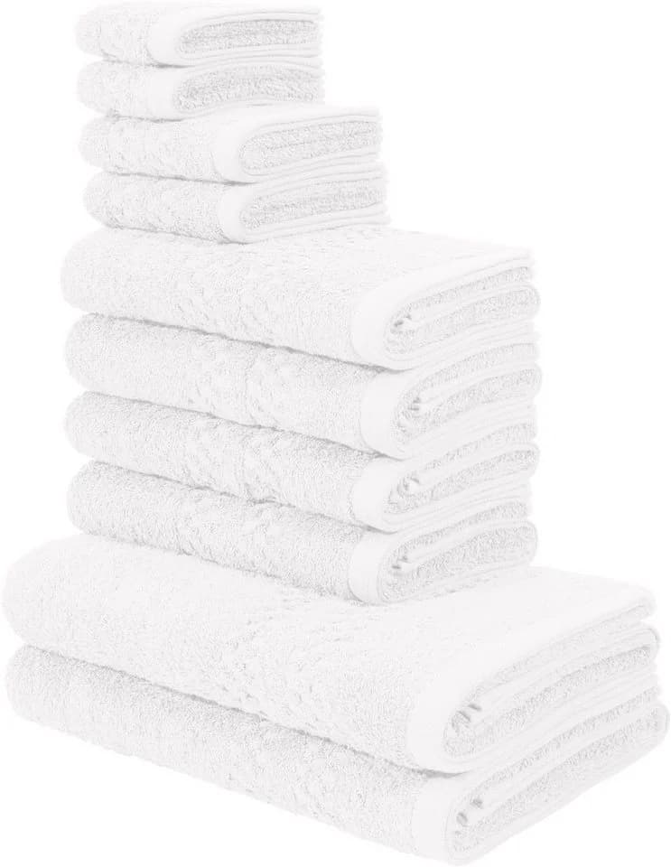 My Home Handtuch Set Regona 10-tlg. Premium Handtücher 500 gr/m² Frottier - Bild 2