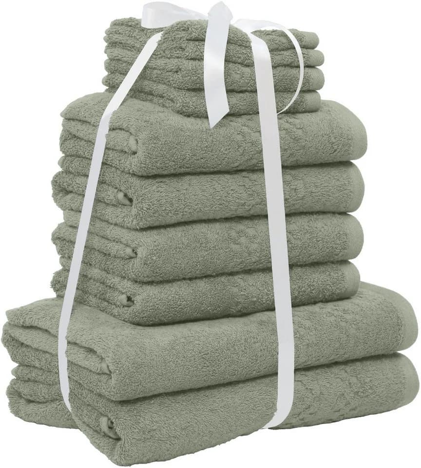 My Home Handtuch Set Regona 10-tlg. Premium Handtücher 500 gr/m² Frottier - Bild 3