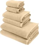Bruno Banani Handtuch-Set Lana 6-tlg. Beige Baumwolle 600g/m² Bild 2
