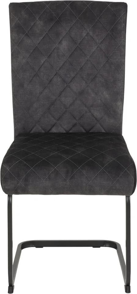 OTTO HOME Freischwinger LINA 2er Set Grau Metall - Bild 5