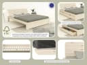 Massivholzbett Antri Futonbett Kiefer Bild 3