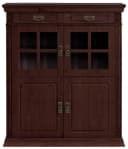 OTTO HOME Vinales Highboard Dunkelbraun Massivholz Bild 4