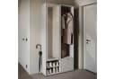 Home Affaire Garderobenschrank DINO Beige mit Spiegel und Kleiderstange Bild 4