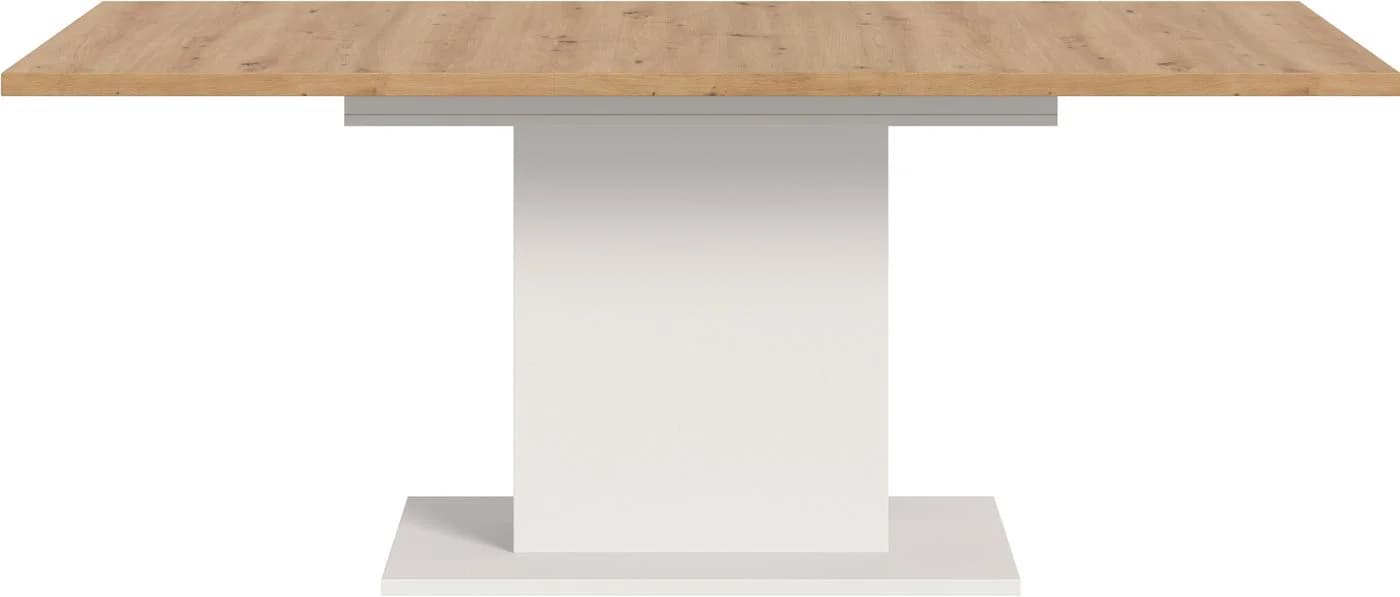 HOME AFFAIRE Esstisch Motus Ausziehbar Weiß Artisan Oak - Bild 5