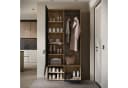 HOME AFFAIRE Garderobenschrank DINO Schwarz Matt mit Spiegel Bild 5