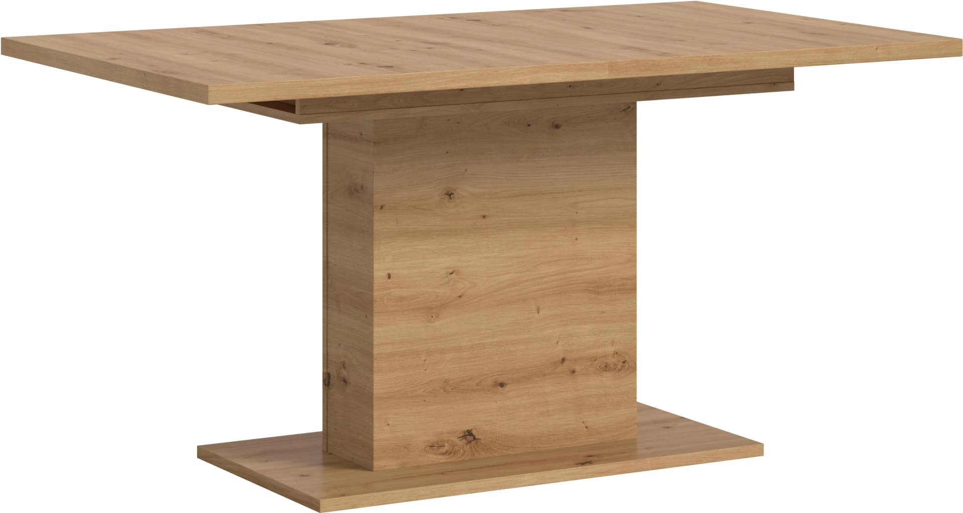 HOME AFFAIRE Esstisch Motus Ausziehbar Braun Artisan Oak
