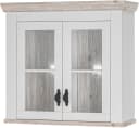 Home Affaire Hängeschrank Florenz Pinie Weiß mit Glastüren Bild 2