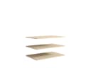 Einlegeboden HOME AFFAIRE TRENTO 3er Set FSC-zertifizierter Holzwerkstoff Bild 1