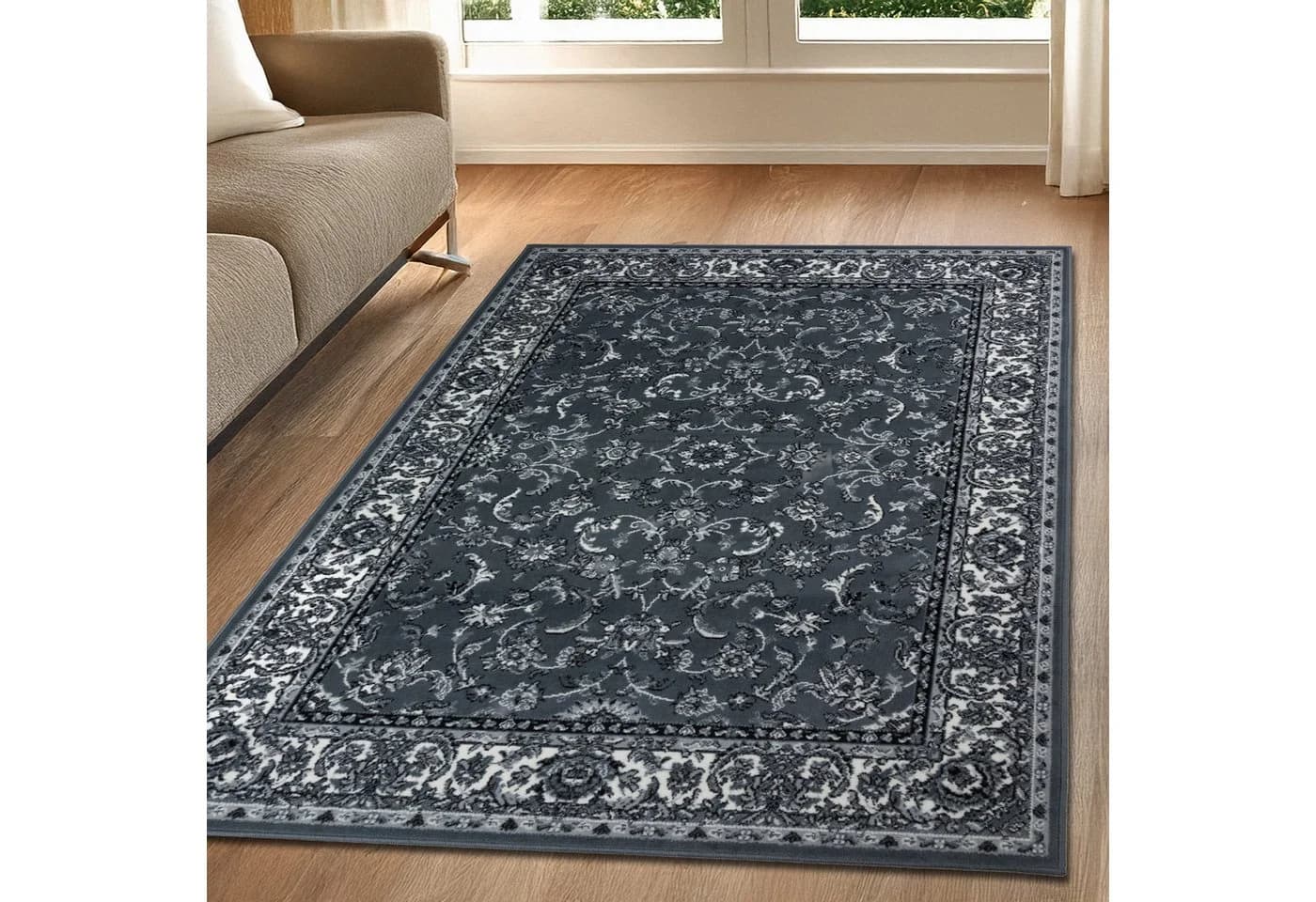 Teppich OTTO HOME Ezzo Kurzflor Orientalisch Grau - Bild 2