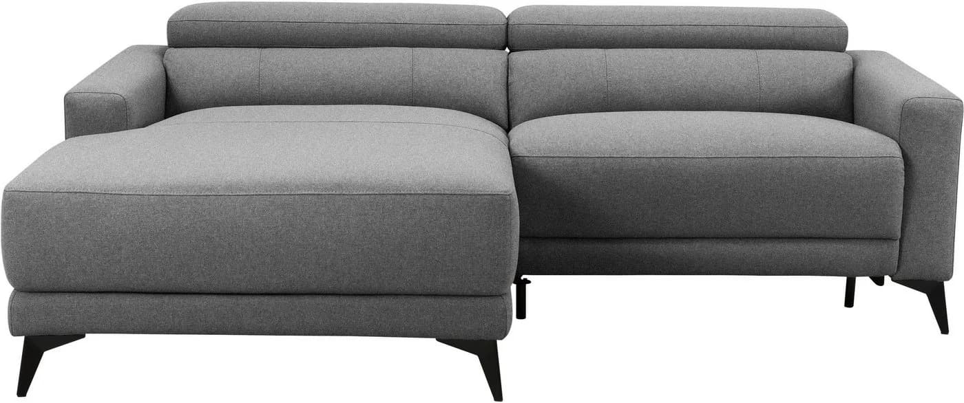 Ecksofa OTTO HOME LEWII L-Form 213 cm Anthrazit