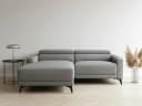 Ecksofa OTTO HOME LEWII L-Form 213 cm Anthrazit Bild 2