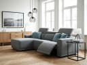 Ecksofa OTTO HOME LEOO Anthrazit Federkern Bild 1