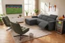 Ecksofa OTTO HOME LEOO Anthrazit Federkern Bild 2