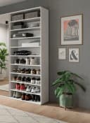 HOME AFFAIRE Trondheim Schuhregal Weiß 80x193cm Bild 1