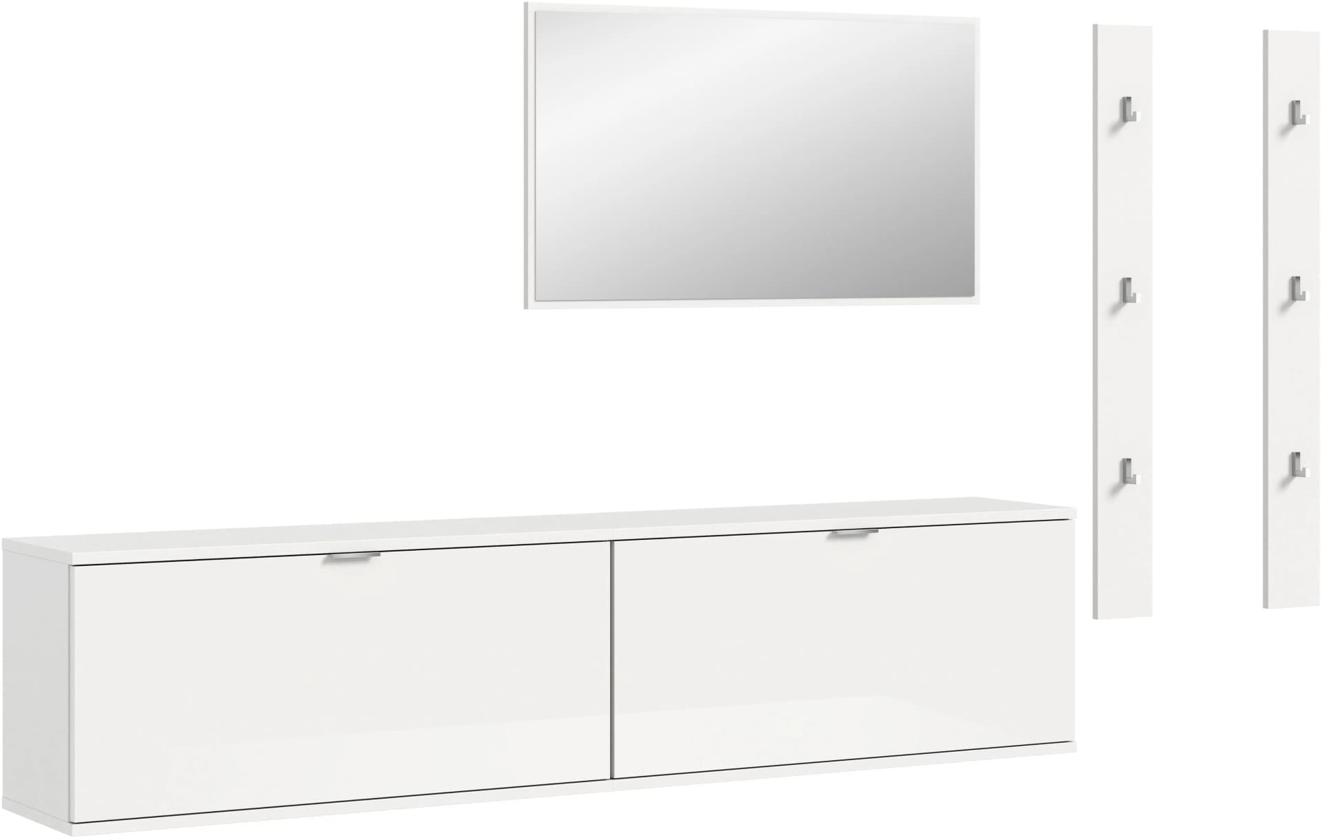 Garderoben-Set Trondheim von INOSIGN Weiß Hochglanz