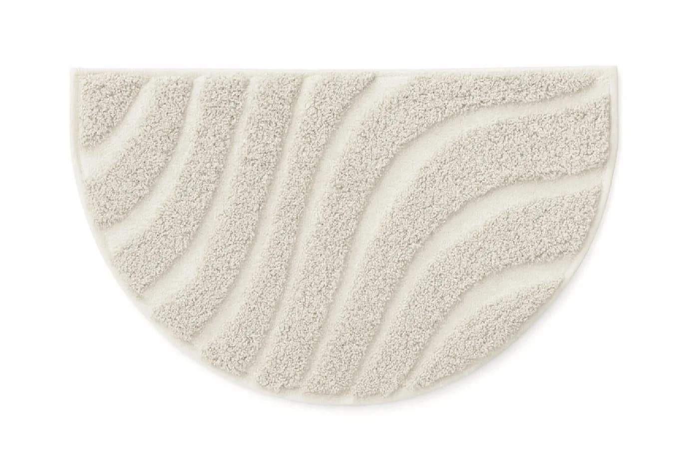 OTTO home Badematte Levii Beige Hoch-Tief-Effekt