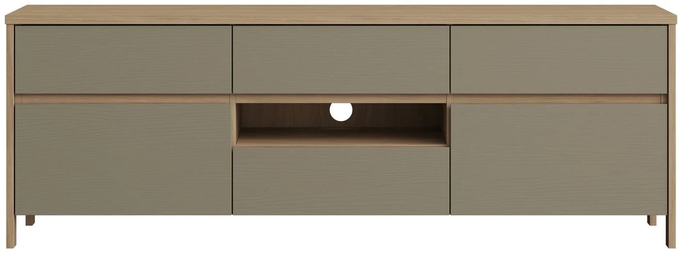 TV-Schrank im Scandi-Style aus Holzwerkstoff - Bild 3