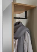 Home affaire Garderobenschrank mit Spiegelfront Eiche Evoke Bild 3